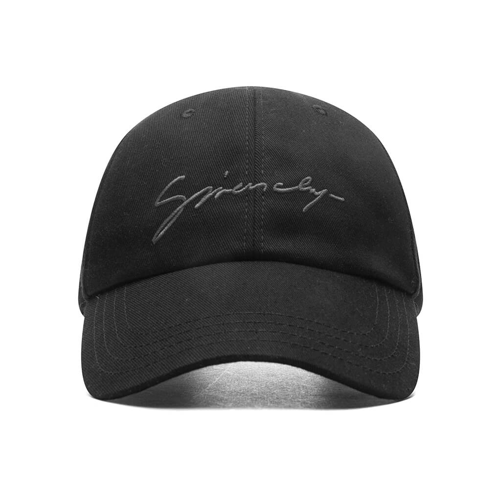 Embroidered Cap Black