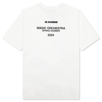 Magic Orchestra Sheer T Shirt Marshmallow