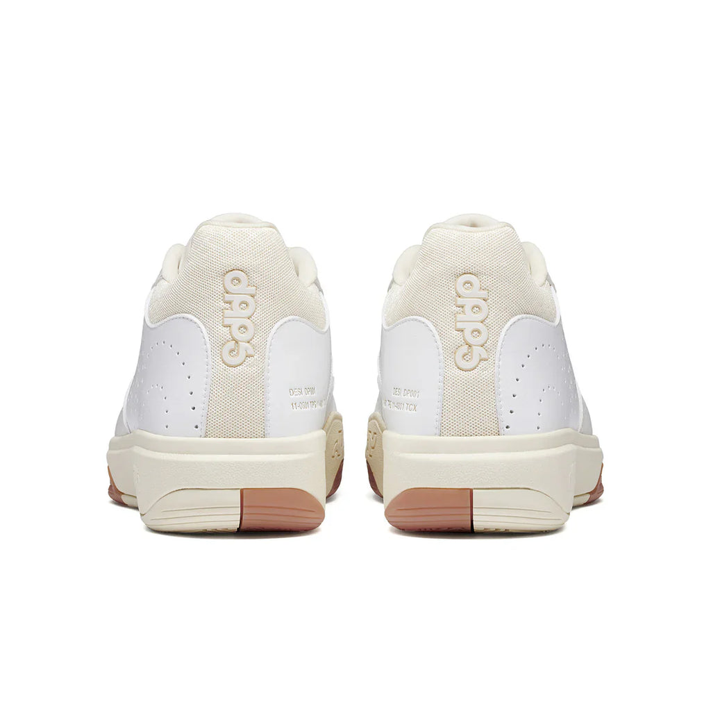 DAPS DESI Mid White Cream Womens Pickleball Shoes