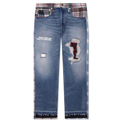 Better with Age x Pendleton Newport Mixed Media Trouser Multi