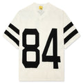 Knit Mesh Jersey Cream Black