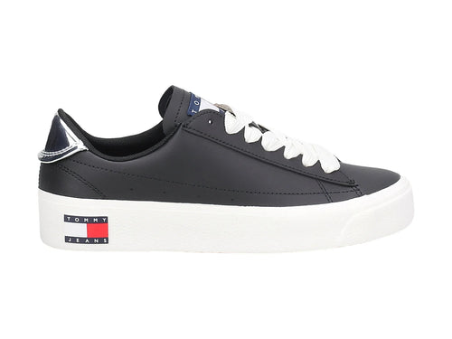 Tenis Tommy Hilfiger Negros de Plataforma para Mujer