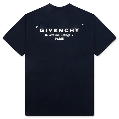 Stamp T Shirt Dark Navy