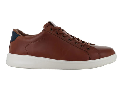 Tenis Quirelli de Piel Color Café para Hombre