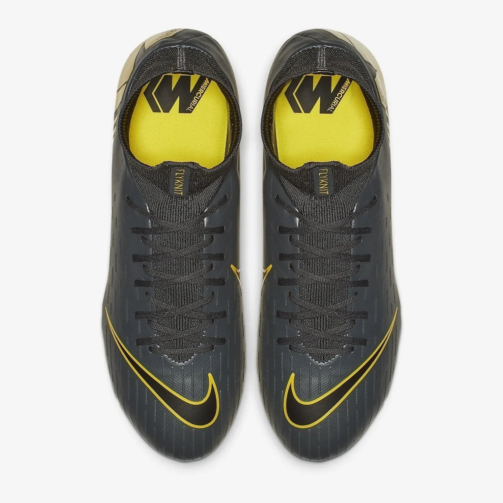 Nike Superfly 6 Pro FG Mens Soccer Cleats Dark Grey Yellow