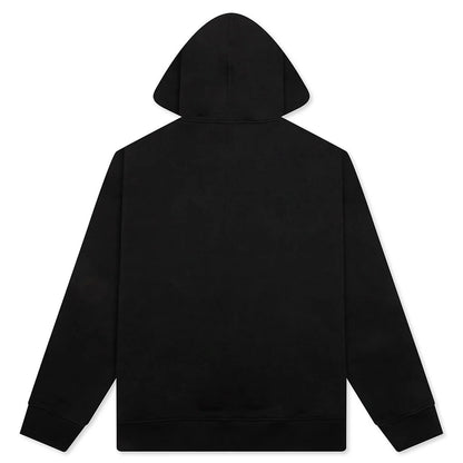 Zipped Hoodie Black