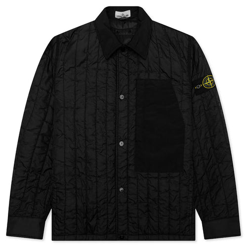 Quilted Nylon Stella Jacket Black