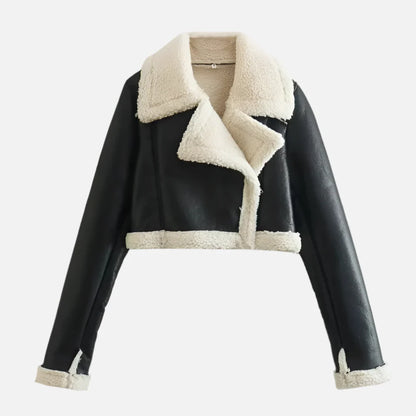 Jaqueta Cropped Pelinho