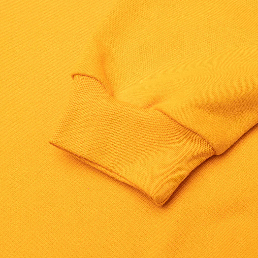 Organic Cotton Sweatshirt With Marni Dripping Print Light Orange