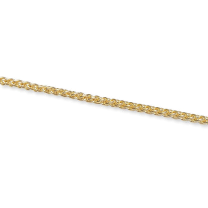 Spike Chain Gold S925 Sterling Silver with 18K Gold Plating