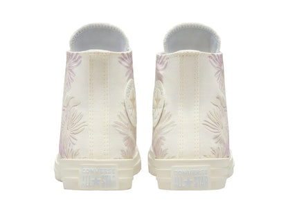 Tenis Converse Chuck Taylor All Star Blanco y Morado para Mujer