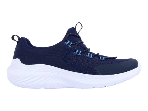 Tenis Skechers BOBS Sport Azul Marino para Mujer