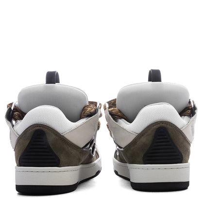 Curb Sneakers White Khaki