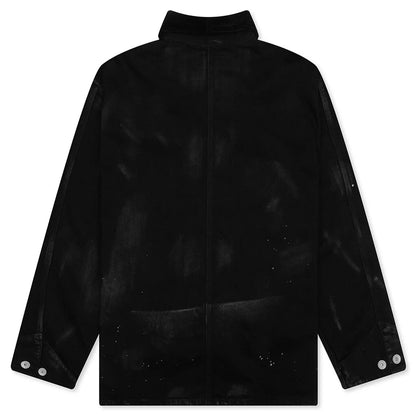 BW Washed Coverall Jacket Black