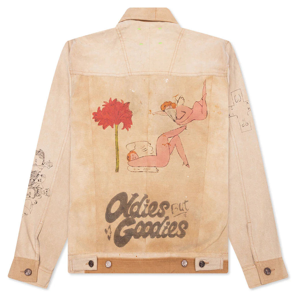 Harrison Reconstructed Trucker Jacket Multi