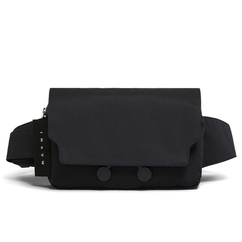 Black Cordura Cityscape Belt Bag Black