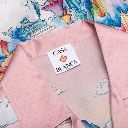 The Road To Knowledge S S Cuban Collar Shirt Multi
