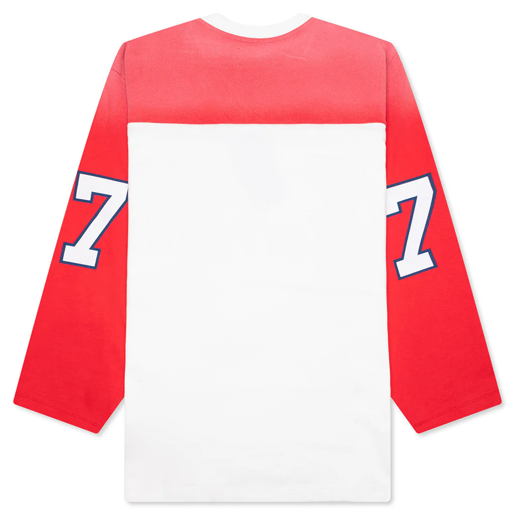 Bank Of Satoshi Jersey White Red