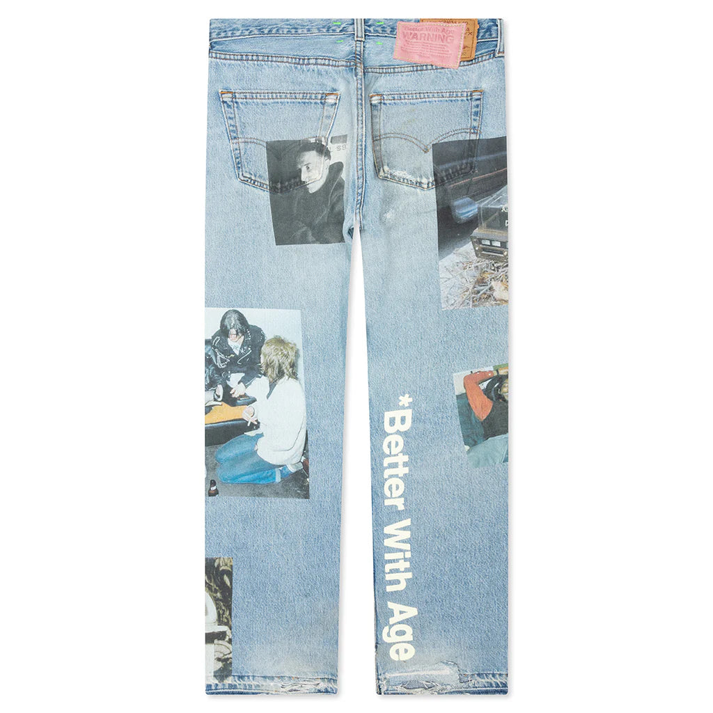 Tabloid Denim Pants Indigo