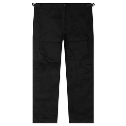 Cotton Cargo Pants Black