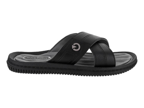 Sandalias Cartago Negro y Gris para Hombre