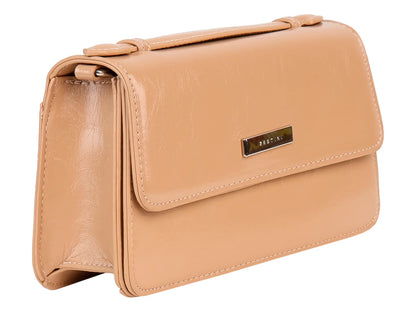 Bolsa de Hombro Felianna Taupe para Mujer