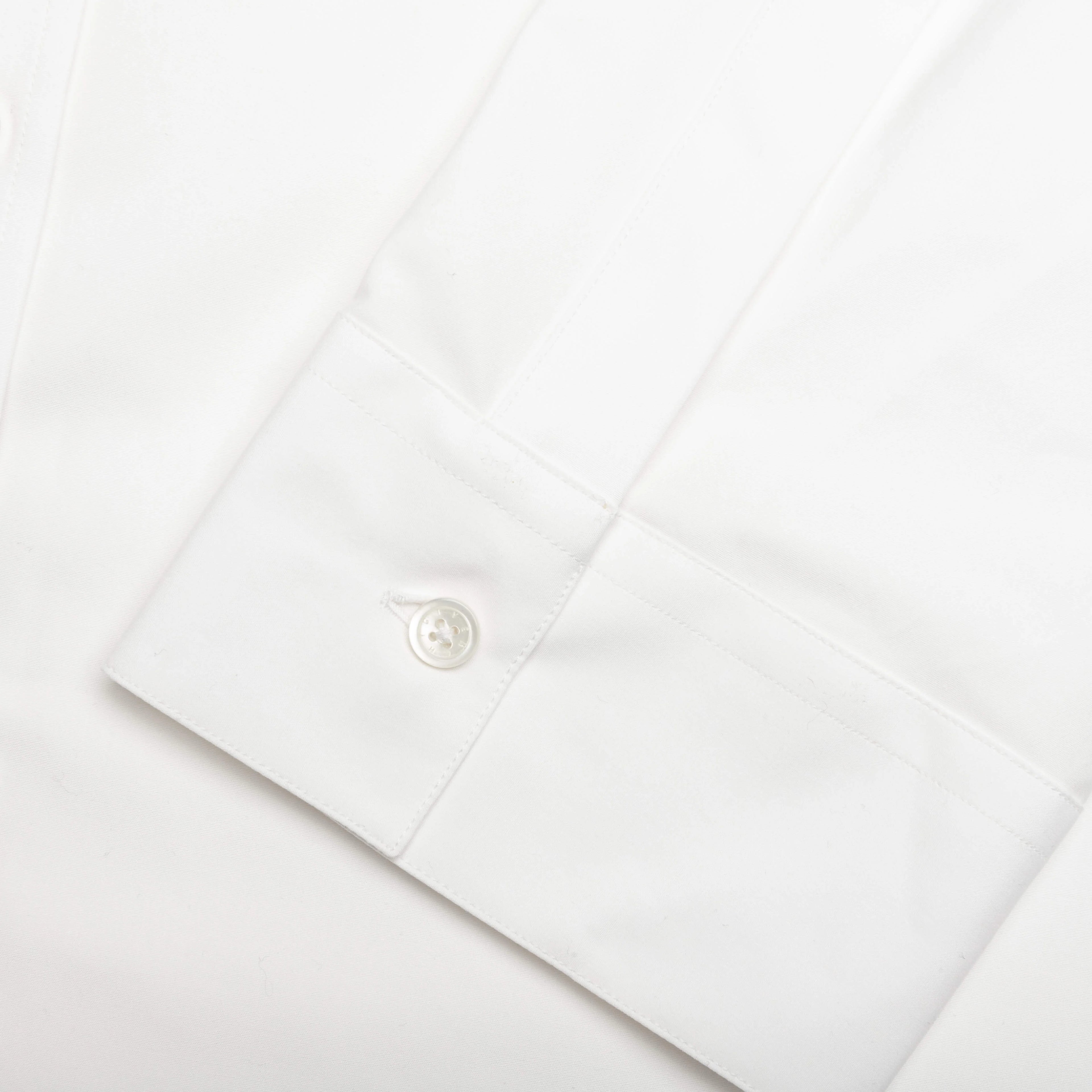 Couture Seam Cocoon Shirt White