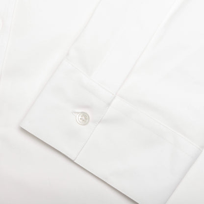 Couture Seam Cocoon Shirt White
