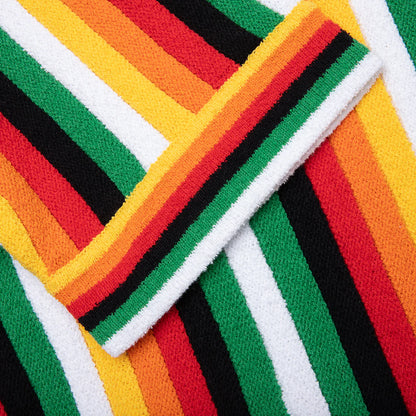 Striped Towelling Shirt Multi