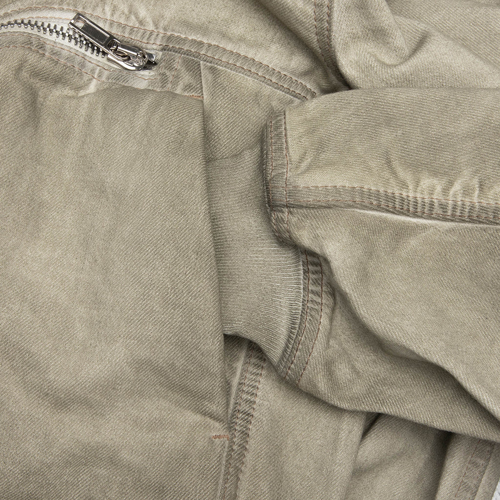 Bauhaus Flight Denim Bomber Jacket Sand