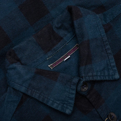 Over Dye 7 Cuts Shirt Green