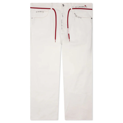 Drawstring Trousers Lily White