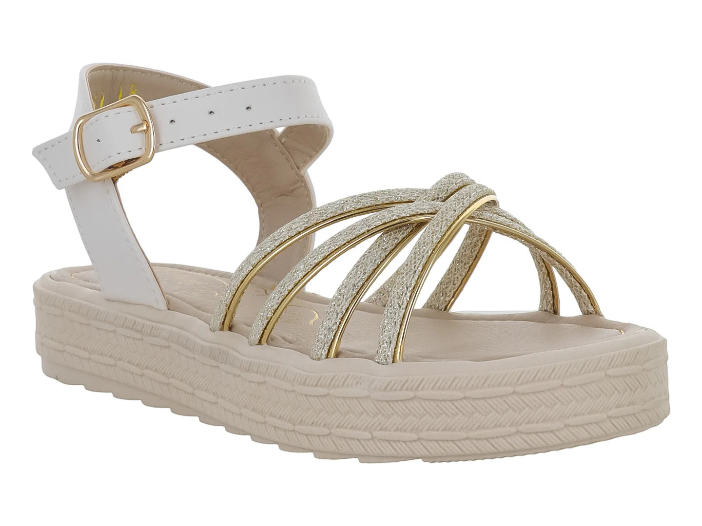 Sandalias BY PARTY Latte para Niña