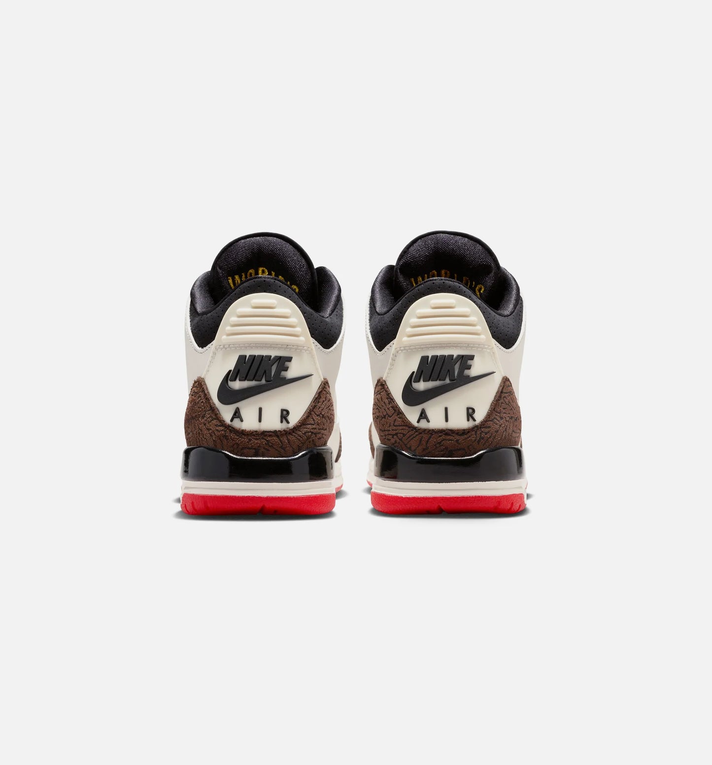 Air Jordan 3 Retro Sail and University Red Grade School Lifestyle Shoe Sail Black University Red Pale Ivory Free Shipping