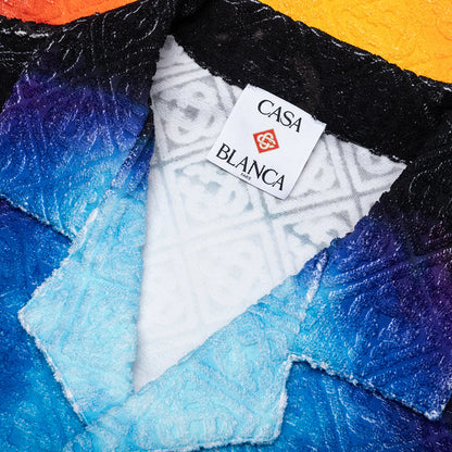 Gradient Towelling Shirt Tie Dye