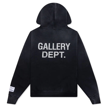 GD Paint Logo Hoodie Vintage Black