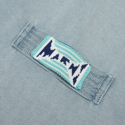 Sleeve Patch Tee Sky