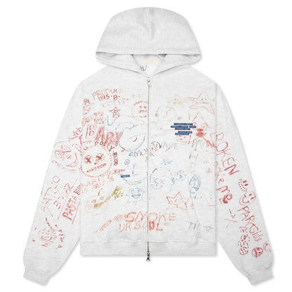 Joshua Tree Double Zip Hoodie Multi