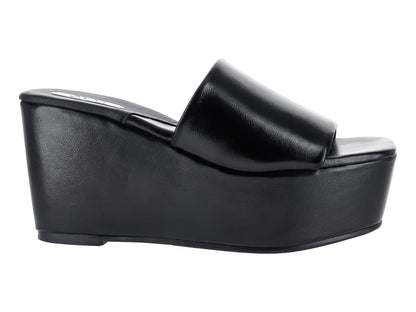 Sandalias OYYI Plataforma Negro para Mujer
