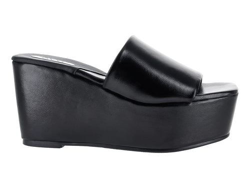 Sandalias OYYI Plataforma Negro para Mujer