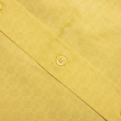 Monogram 72 Jacquard Shirt Banana