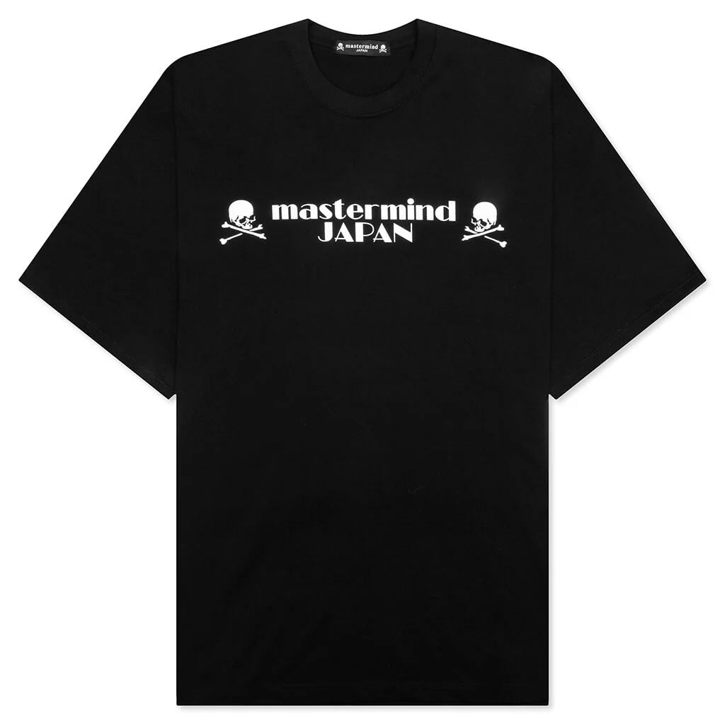Boxy Pop Logo Tee Black