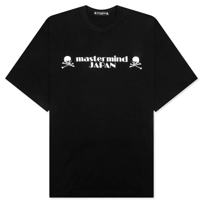 Boxy Pop Logo Tee Black