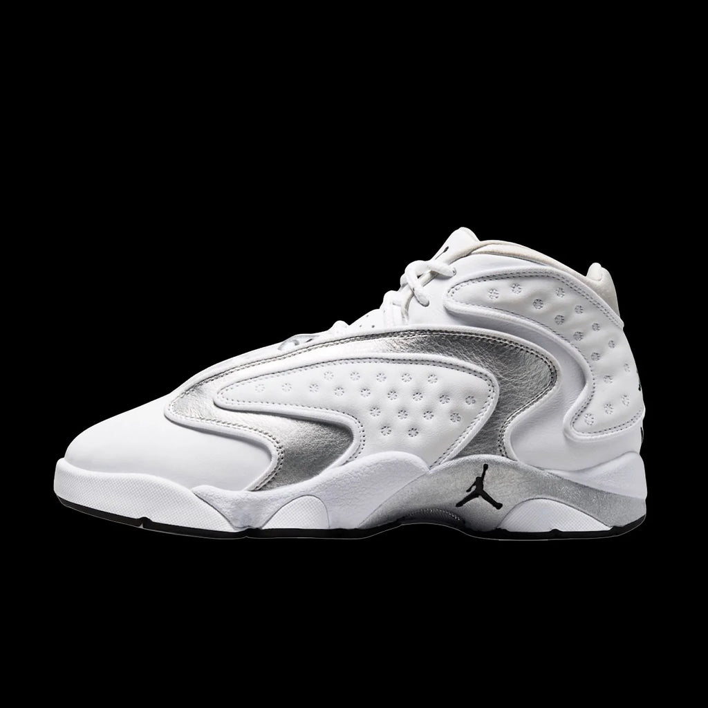 WMNS Air Jordan OG White Metallic Silver Black