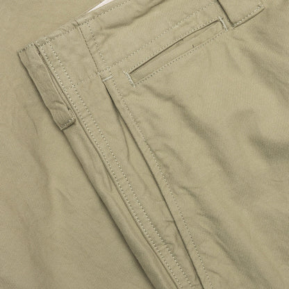 Wide Chino Pants Light Green
