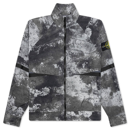Dissolving Grid Camo Jacket Grey