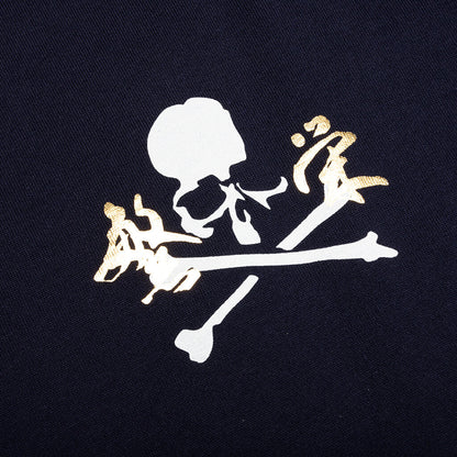 Navy Printed T Shirt Navy