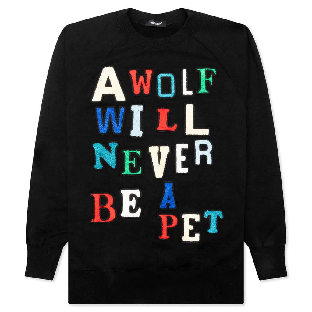 Wolf Sweatshirt Black