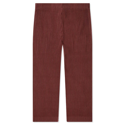 August Relaxed Fit Pants Adamite Brown