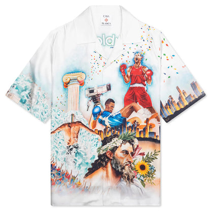 Celebration Du Sport S S Cuban Collar Shirt Multi